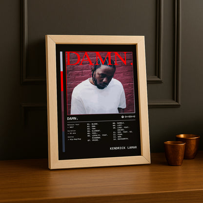 Cadre photo Kendrick Lamar Damn
