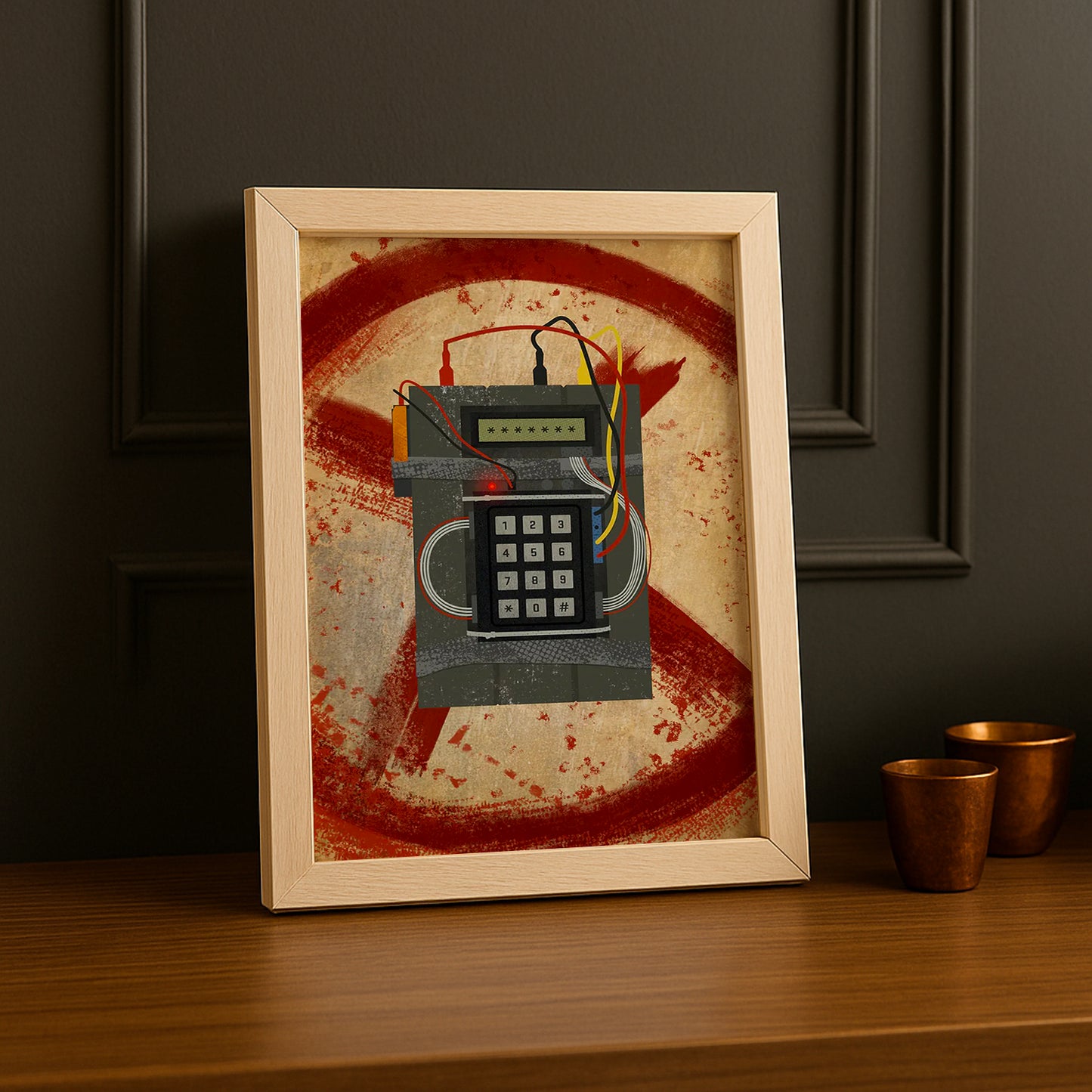 Cadre Photo Counter Strike - Bombe collante