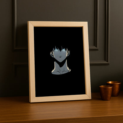 Cadre Photo Solo Leveling - White Eye