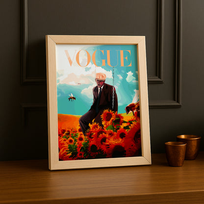 Poster Photo Vogue - Denzel Washington