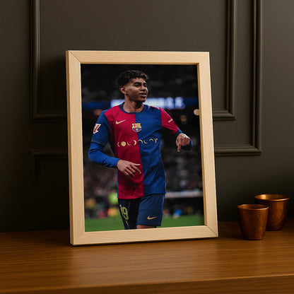 Cadre photo de Lamine Yamal