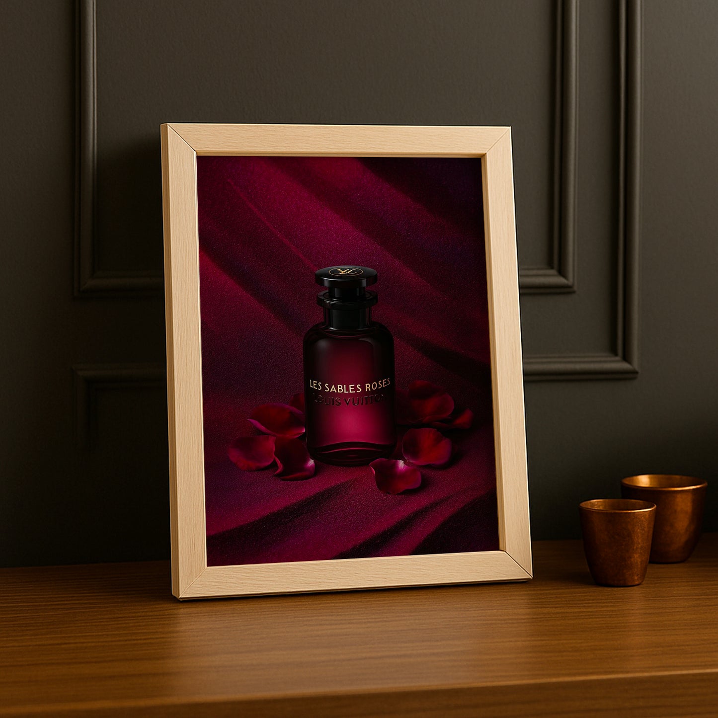 Cadre photo Louis Vuitton - Les Sables Roses