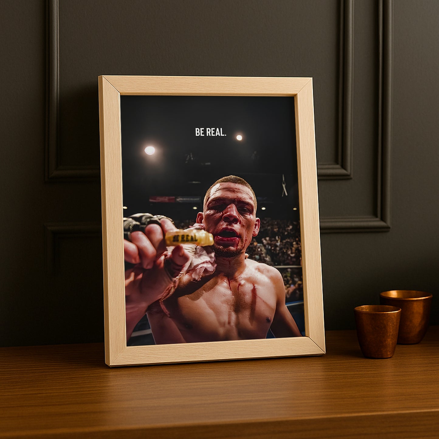 Cadre photo UFC - Nate Diaz Be Real