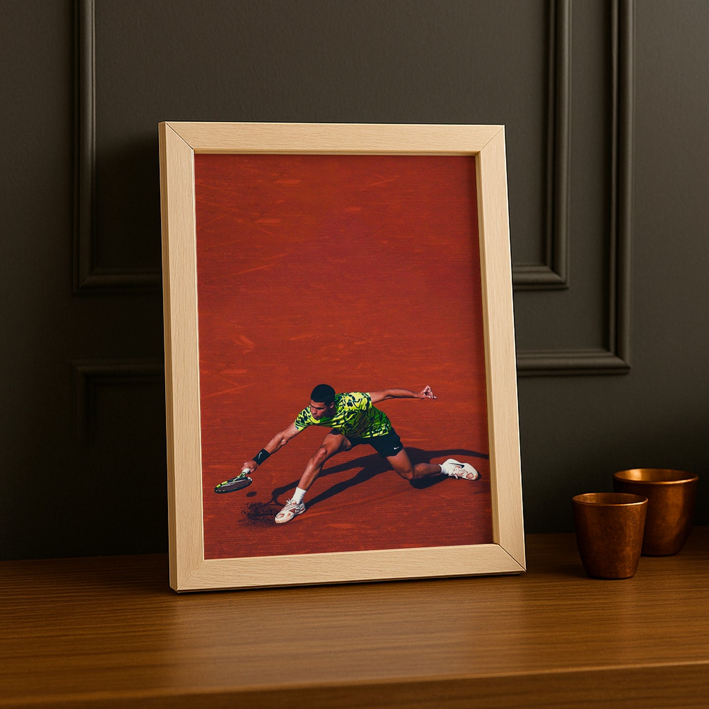 Cadre photo Tennis - Alcaraz