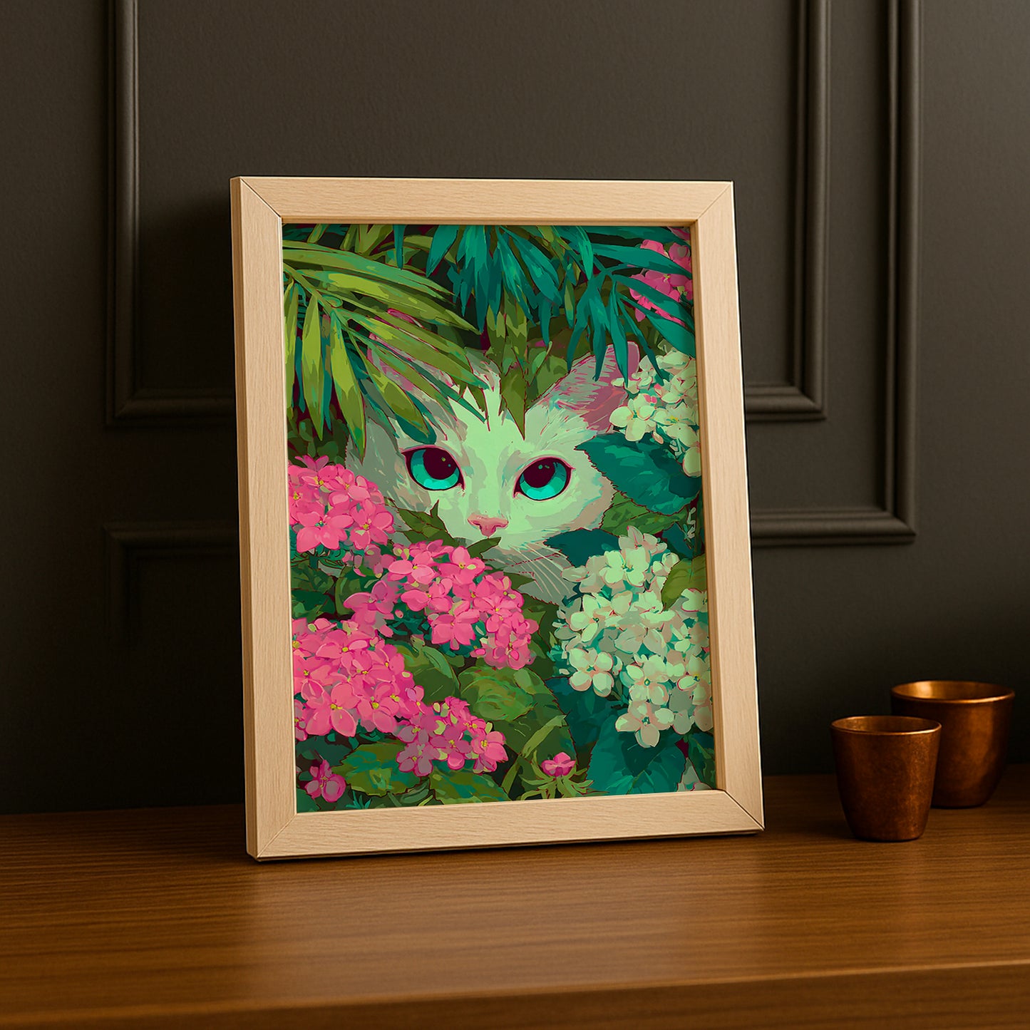 Cadre Photo Chat - Cutie