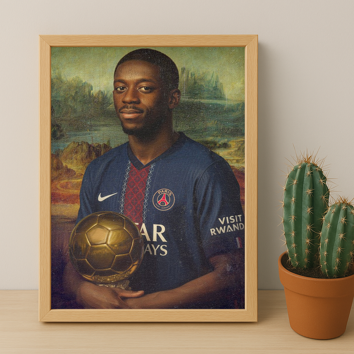 Poster Ballon d'Or - Ousmane Dembélé