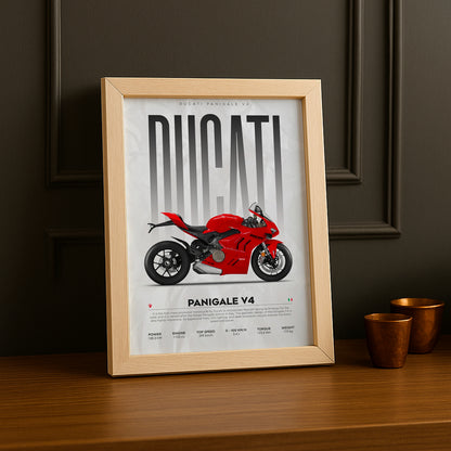 Cadre photo Ducati Panigale V4
