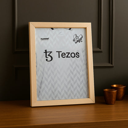 Cadre photo Team Vitality maillot blanc