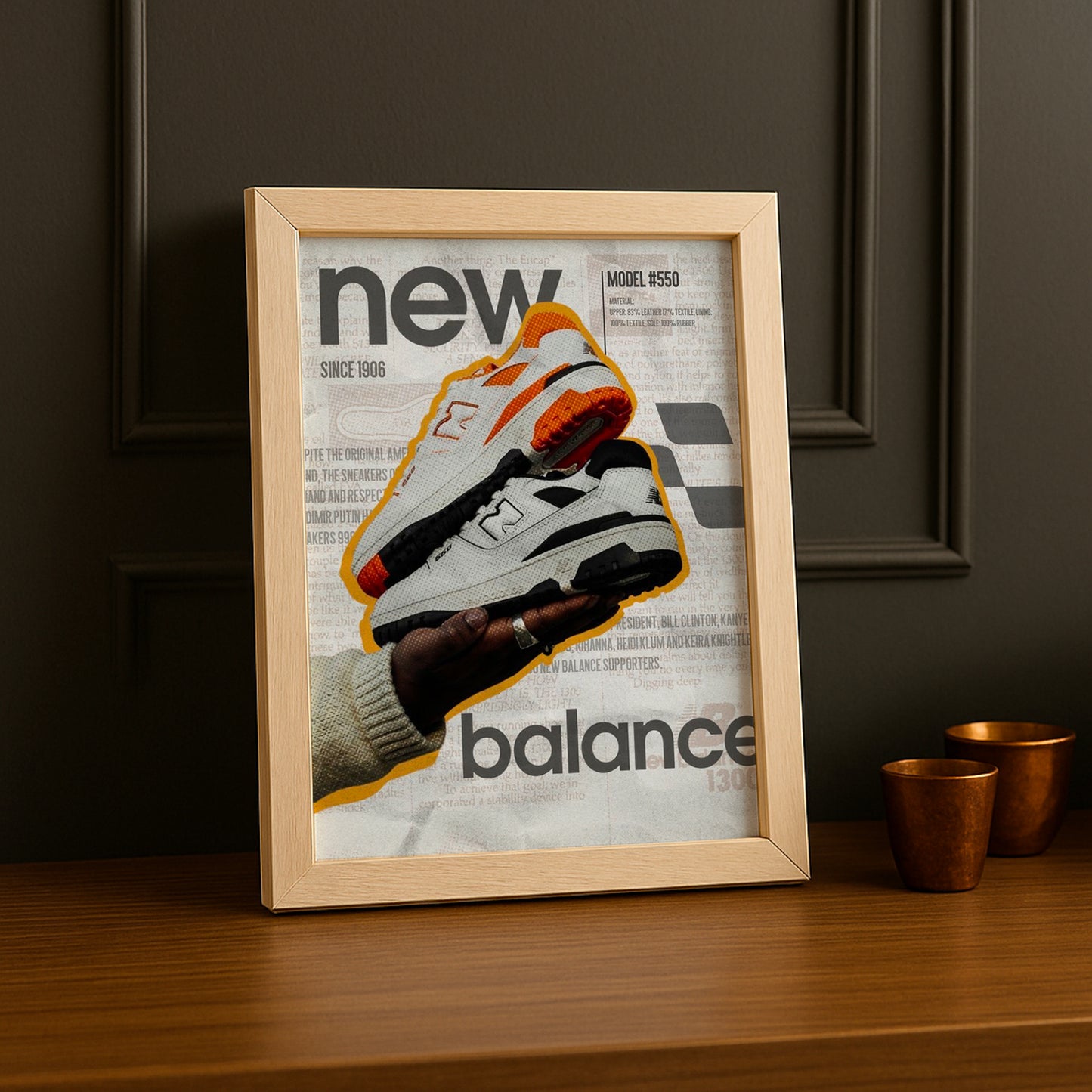 Cadre Photo New Balance - Since 1906