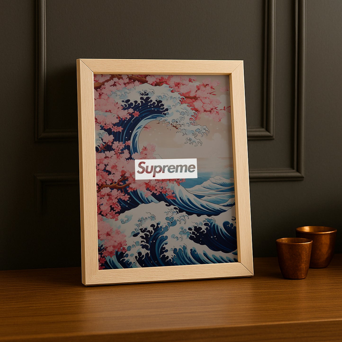 Cadre photo Supreme - Japan Wave