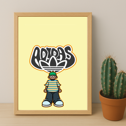 Cadre photo Adidas - Street