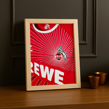 Poster Maillot Football - FC Cologne Kit 25-26