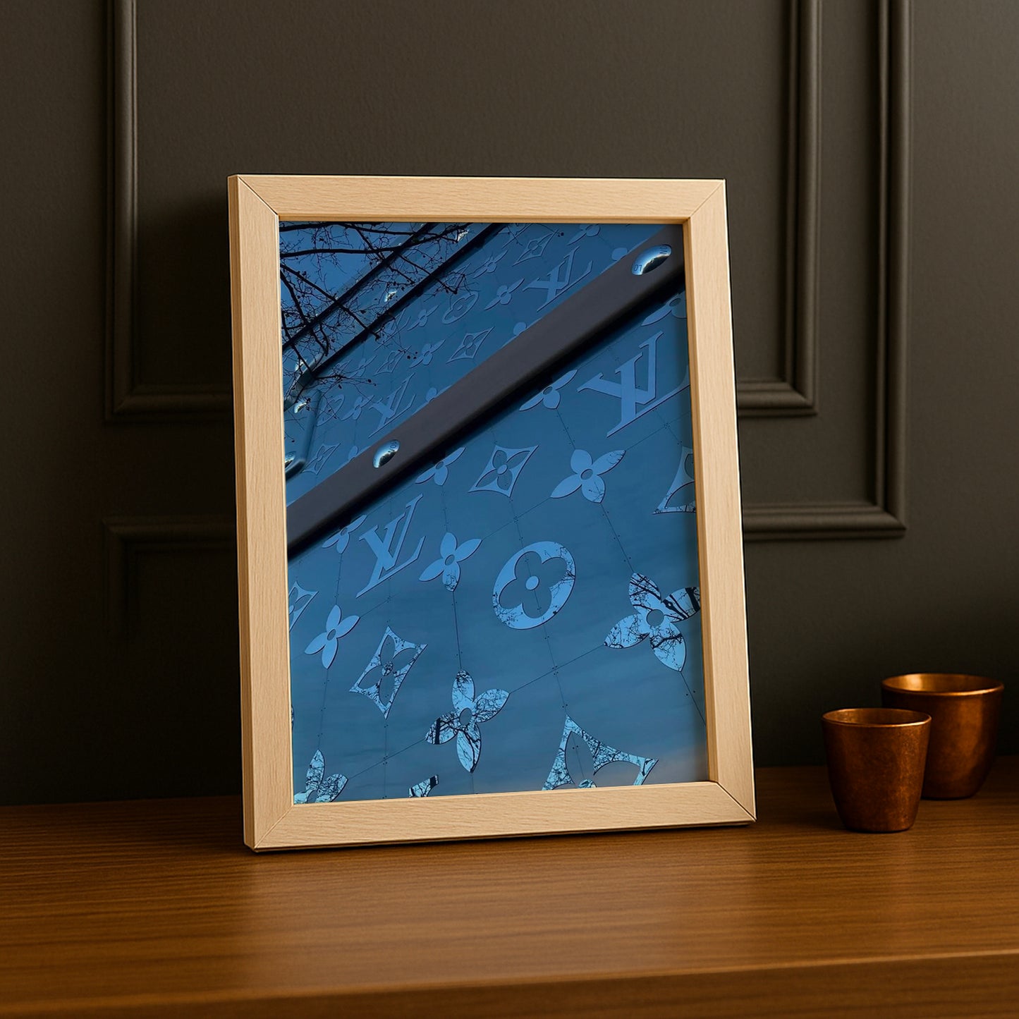 Cadre photo Louis Vuitton Vitre