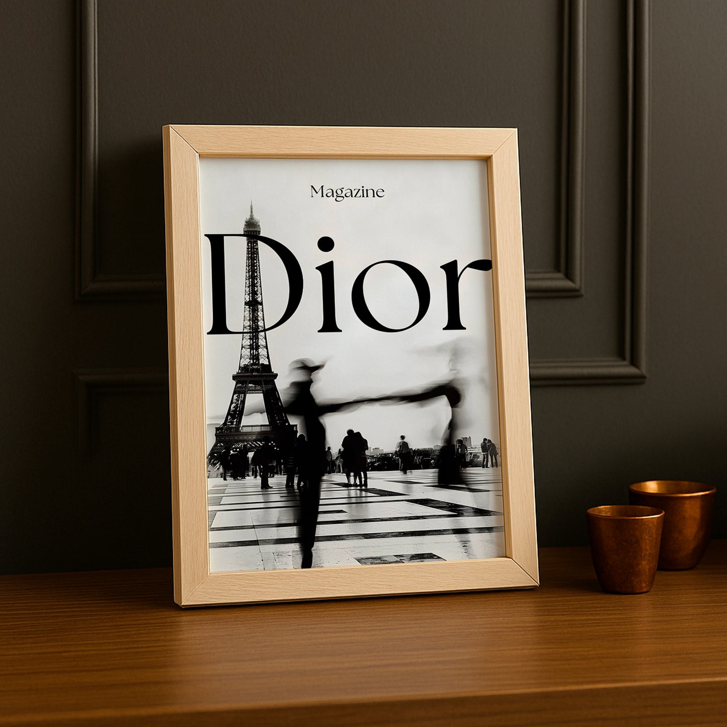 Cadre photo Dior - Magazine