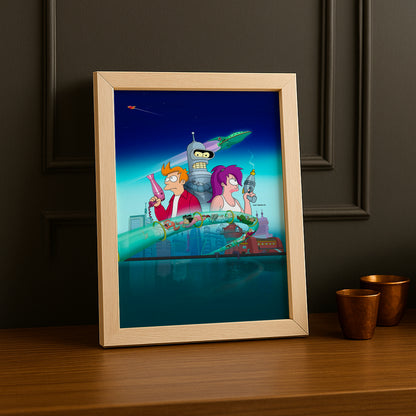 Cadre Photo Futurama - City