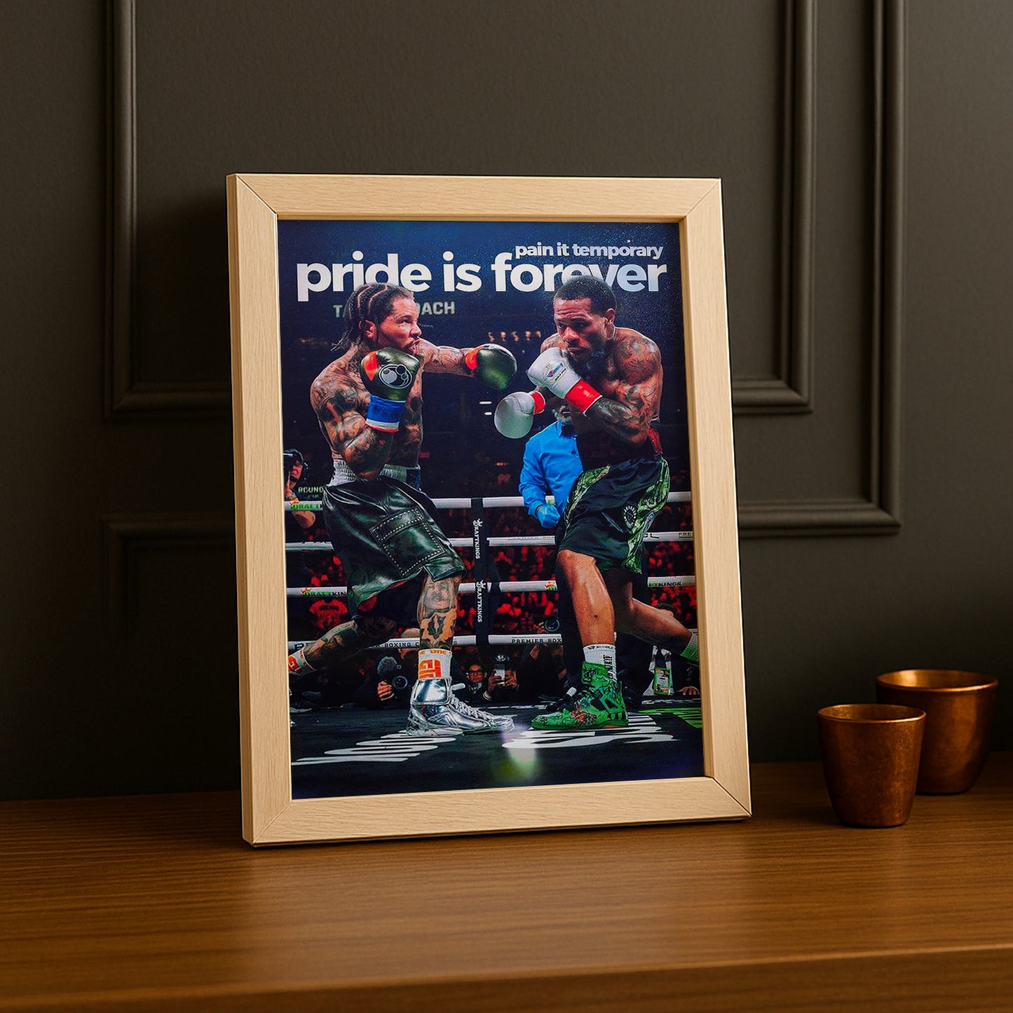 Cadre Photo Boxe - Gervonta Davis vs Lamont Roach