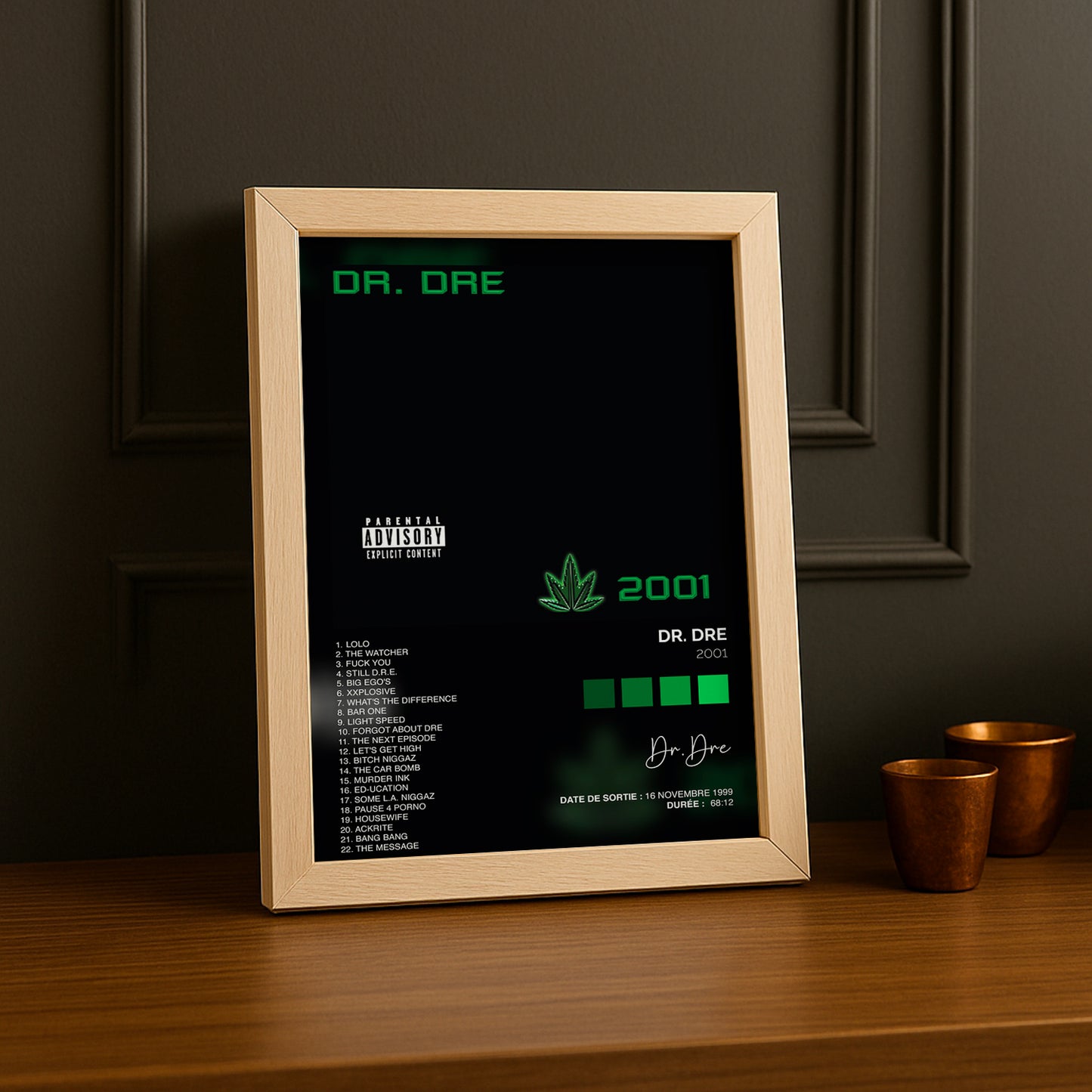 Poster Dr.Dre - Album 2001