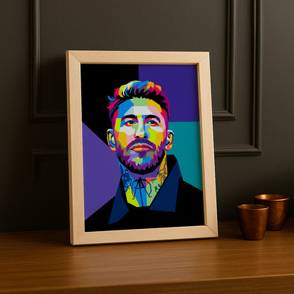 Cadre Photo Footballeur - Sergio Ramos