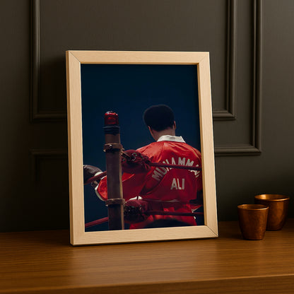 Cadre Photo Boxe - Muhammad Ali Corner