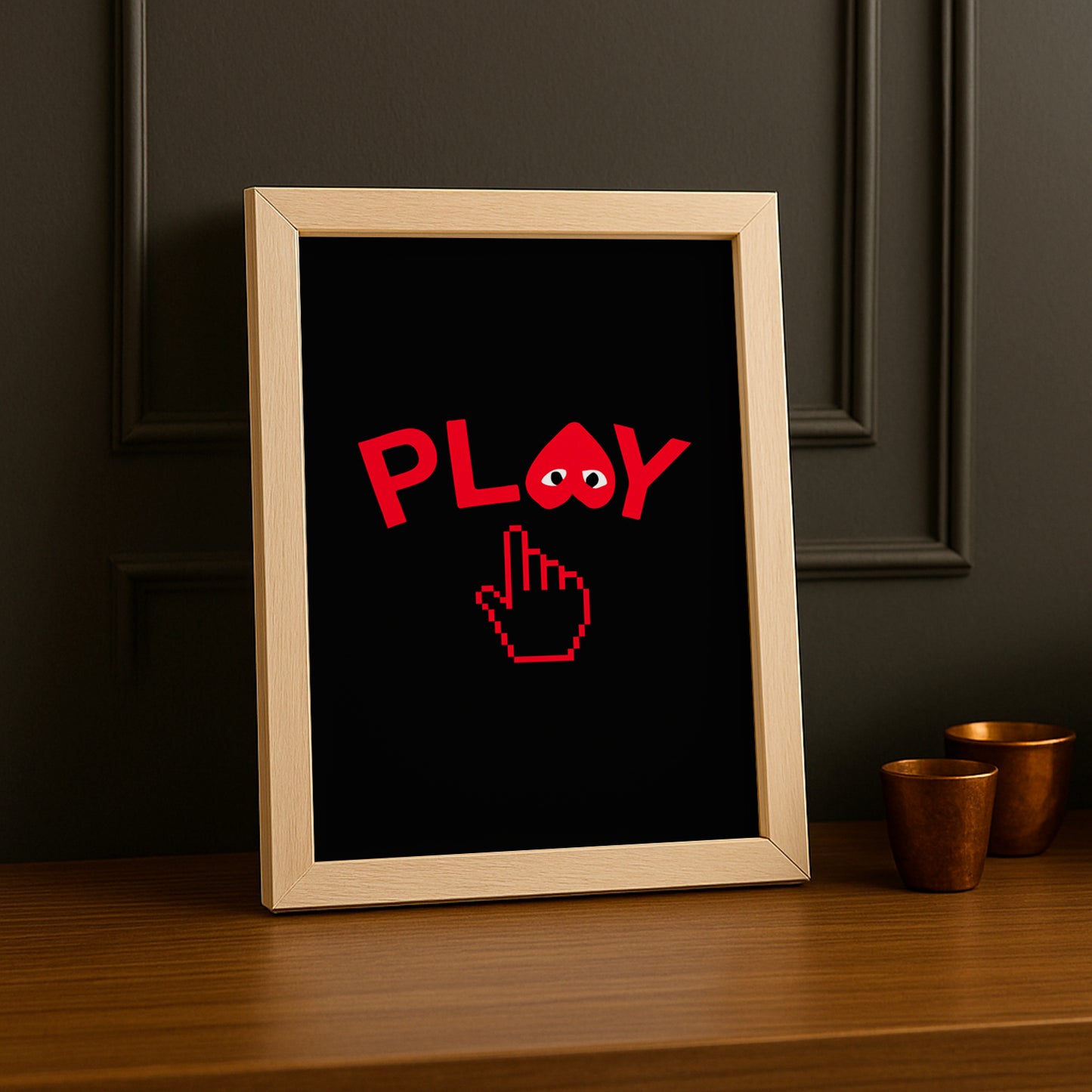 Cadre photo Comme Des Garçons Play