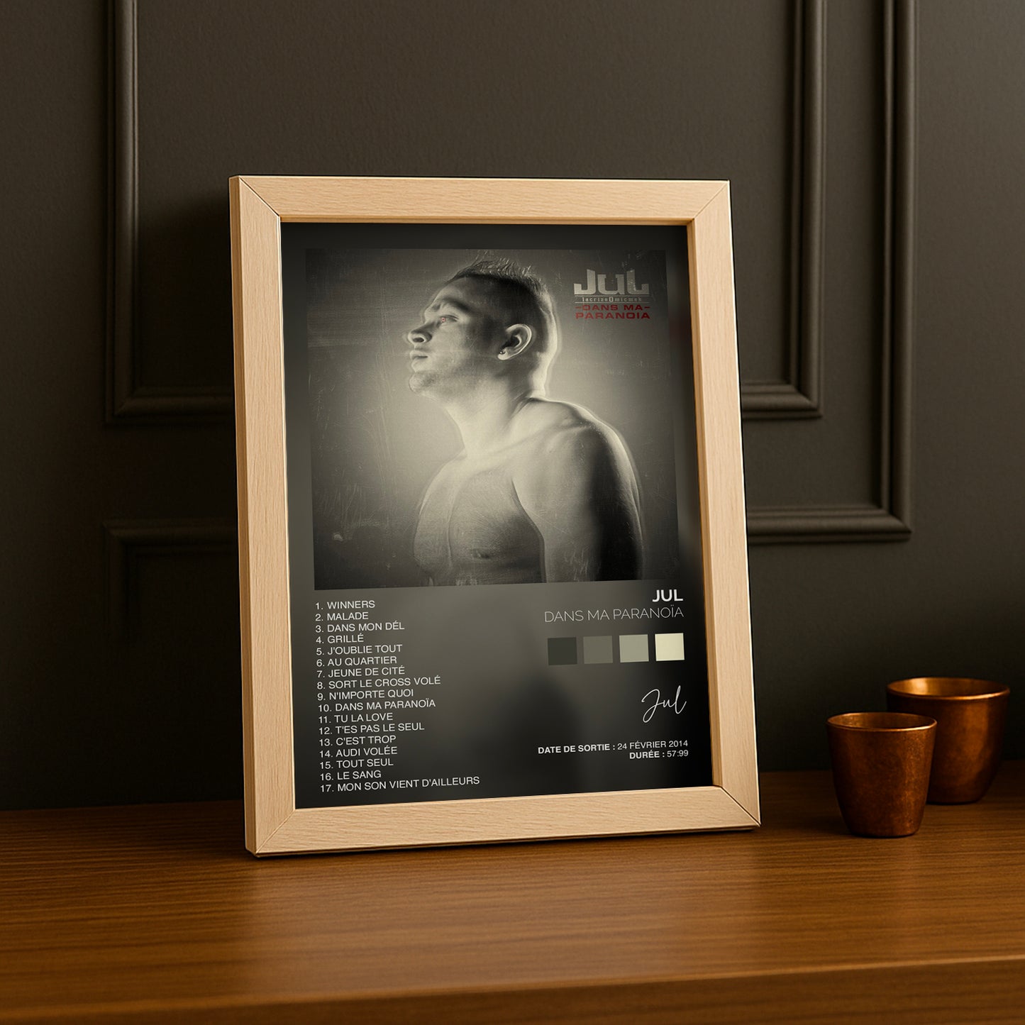 Poster Jul - Album Paranoïa