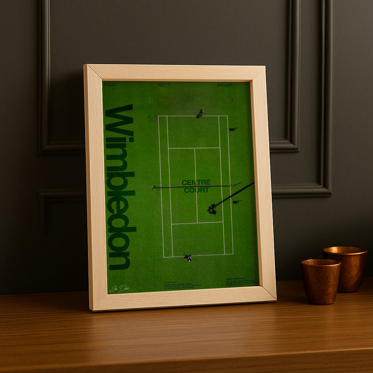 Poster Photo Tennis - Wimbledom