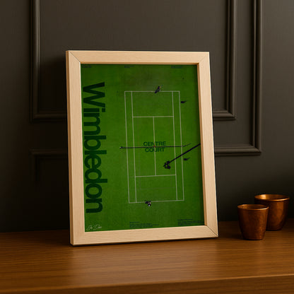 Poster Photo Tennis - Wimbledom