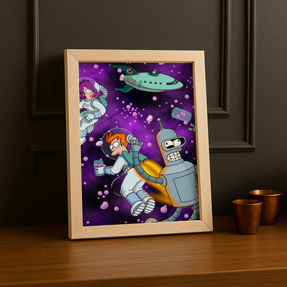 Cadre Photo Futurama - Space