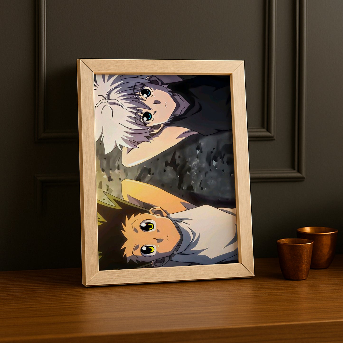Cadre Photo Hunter x Hunter - Kirua x Gon Best friends