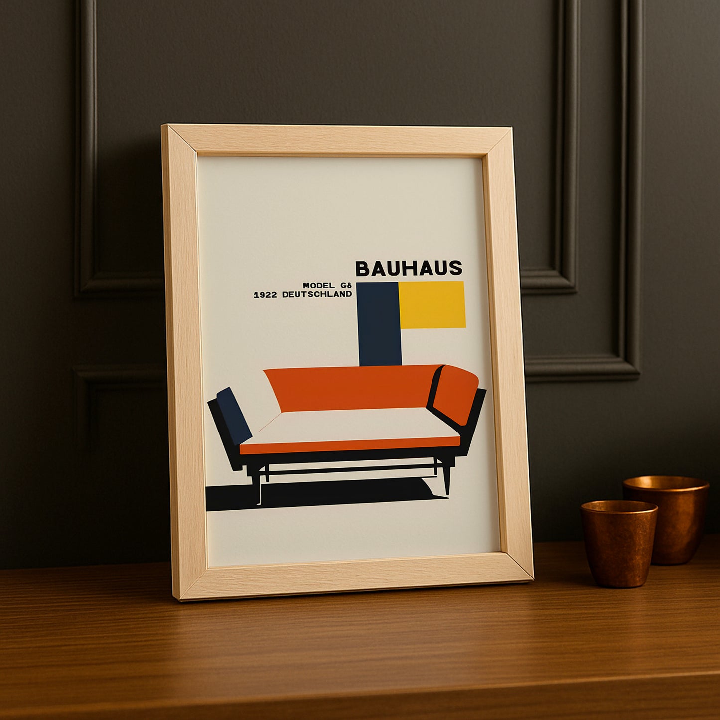 Cadre photo Bauhaus 1922