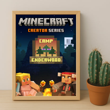 Cadre photo Minecraft - Enderwood