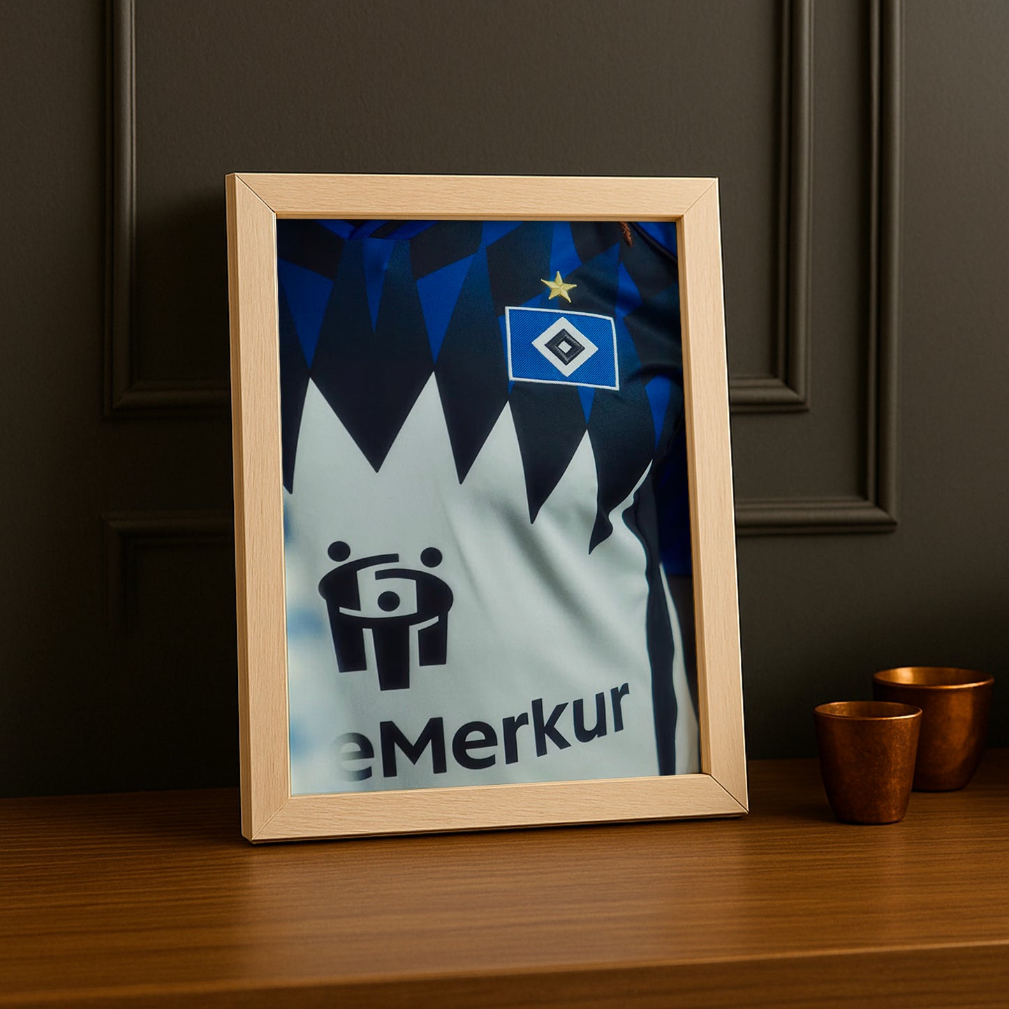 Poster Maillot Football - Hambourg Kit 25-26