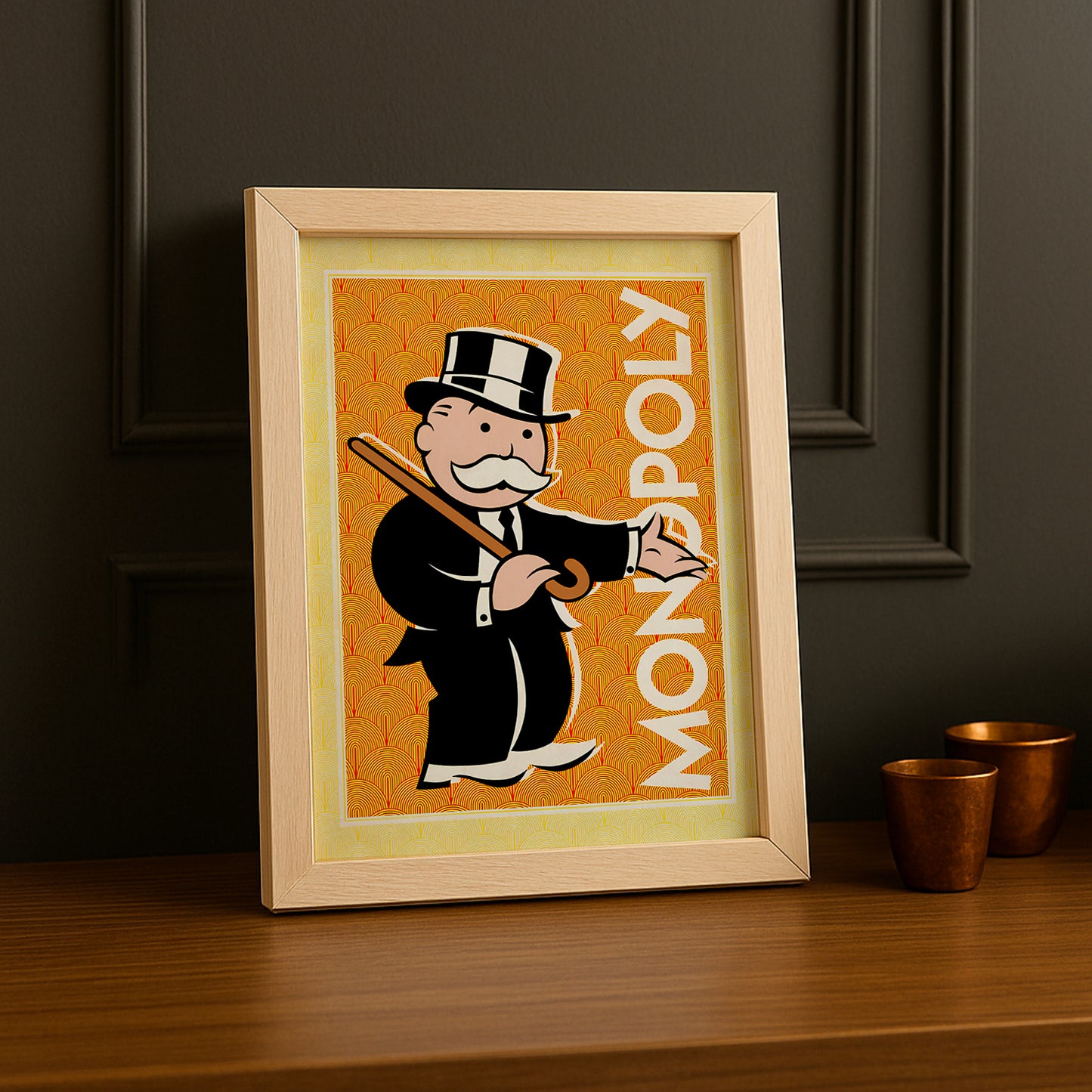 Monopoly Orange - Poster
