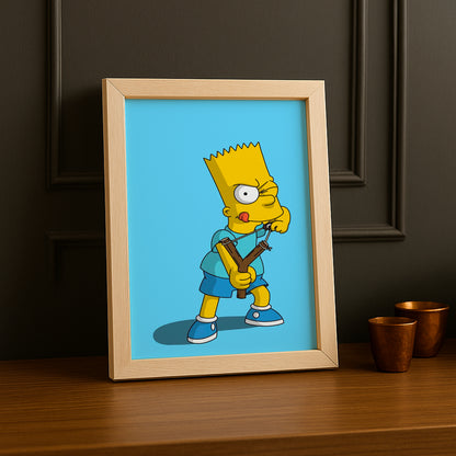 Cadre Photo Les Simpsons - Bart Simpson
