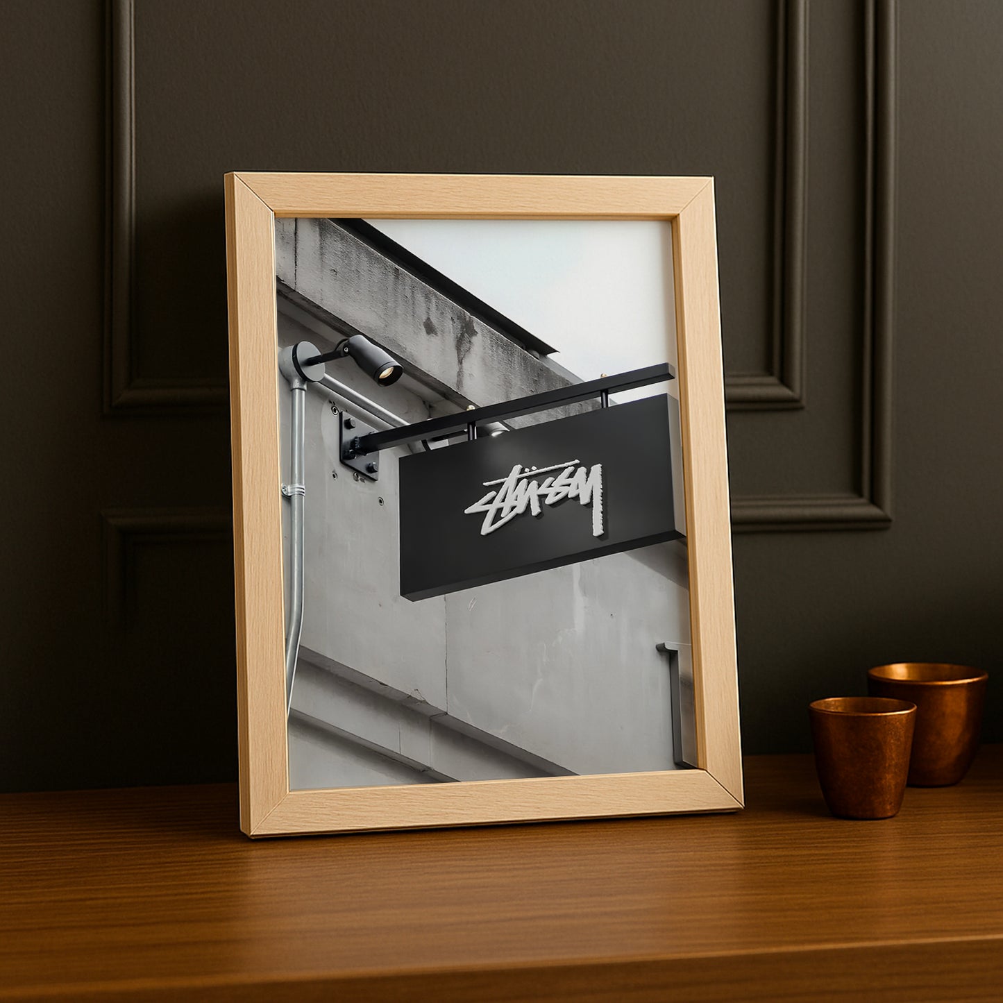 Cadre photo Stüssy 8 devanture