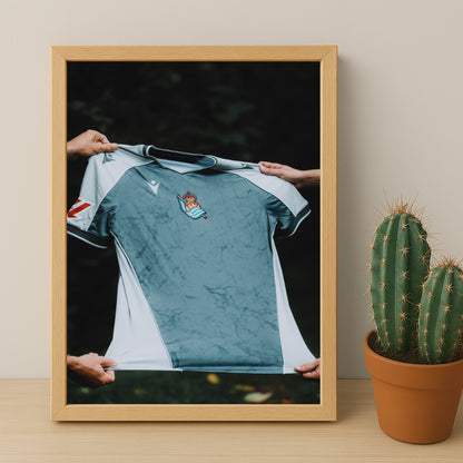 Cadre photo - Maillot Real Sociedad 25-26