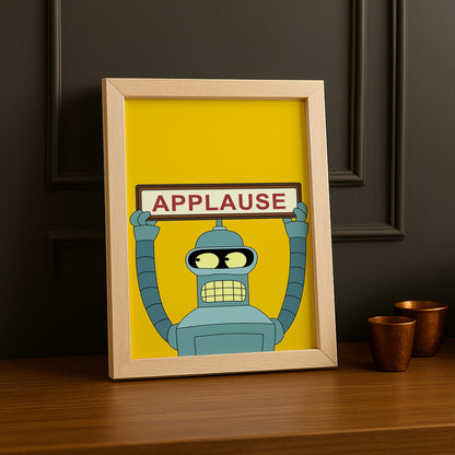 Cadre Photo Futurama - Bender Applause