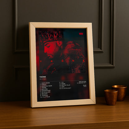 Cadre photo Trône Booba