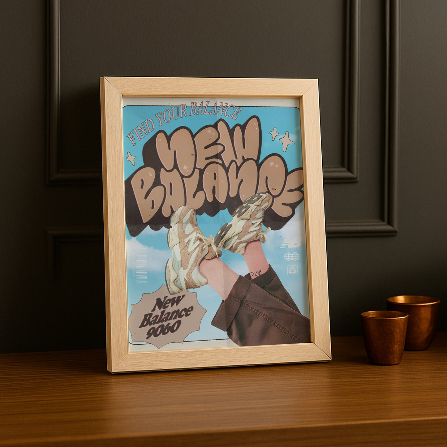 Cadre photo New Balance - Find Your Balance