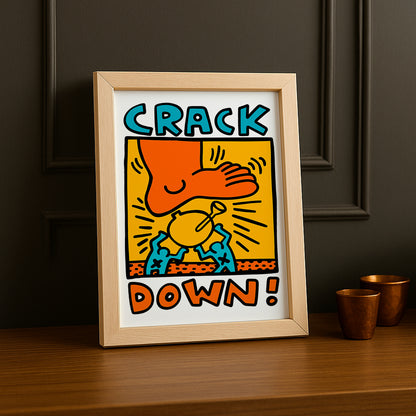 Cadre photo Keith Haring