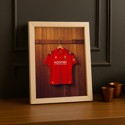 Cadre photo - Maillot Osasuna 25-26