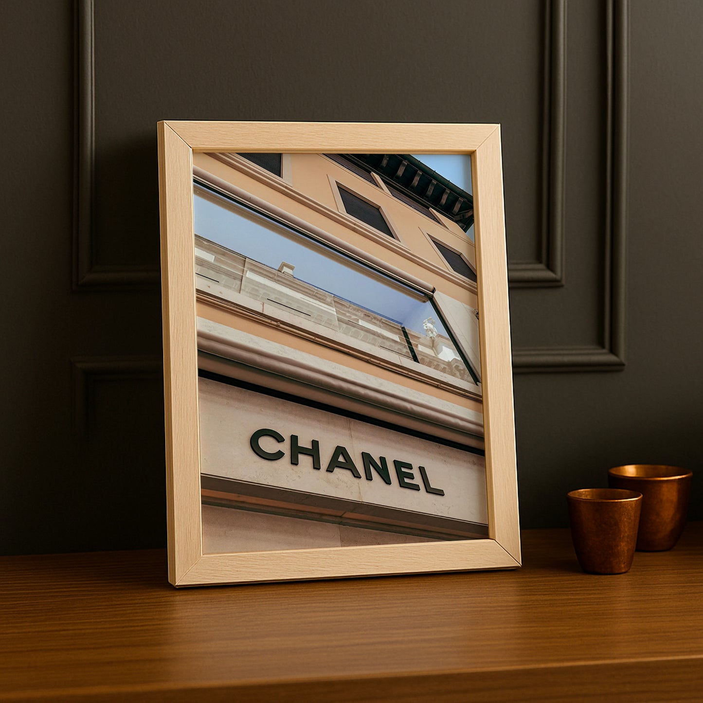 Poster Photo Chanel - Devanture