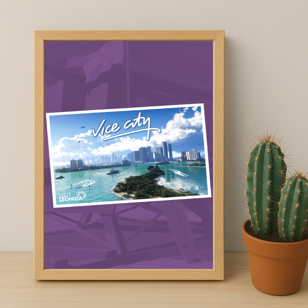 Poster Grand Theft Auto VI - Vice City