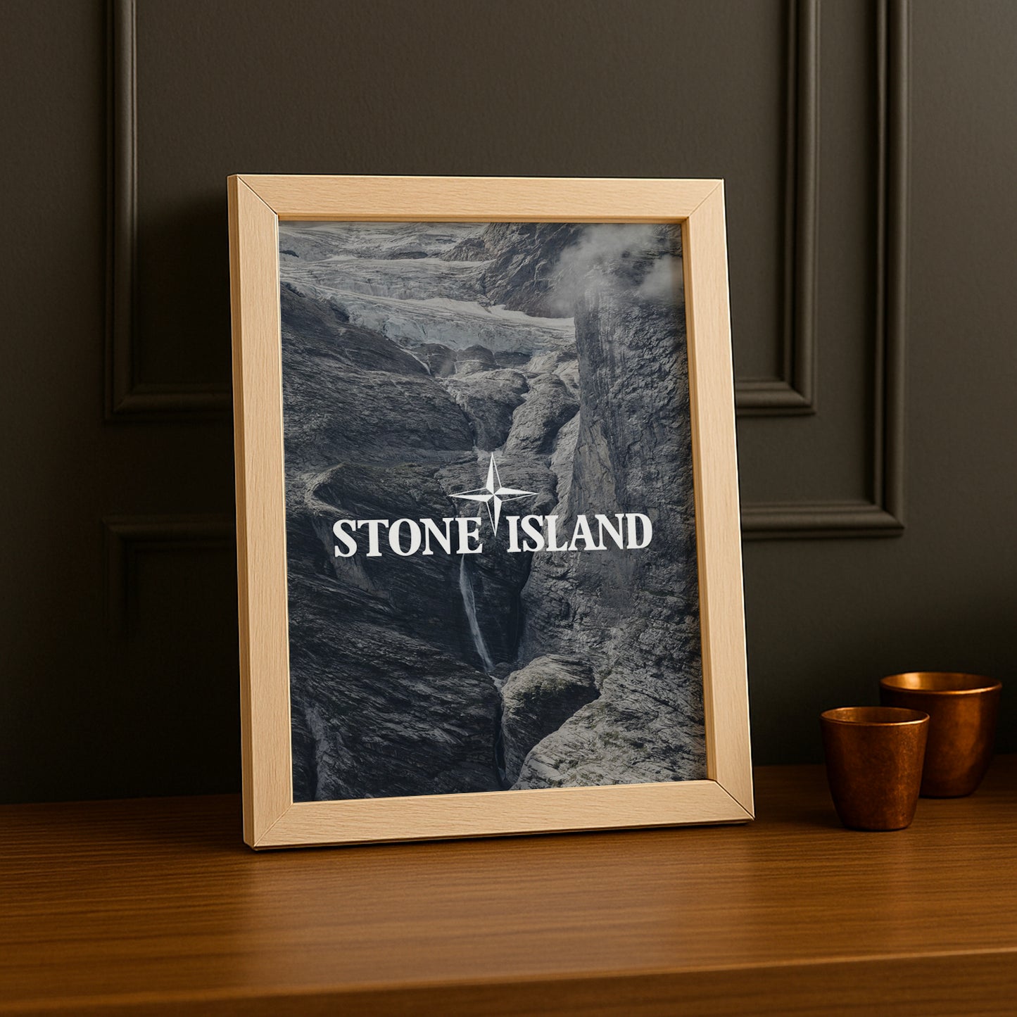 Poster Stone Island - Montagne de pierres