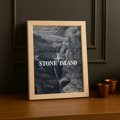 Poster Stone Island - Montagne de pierres