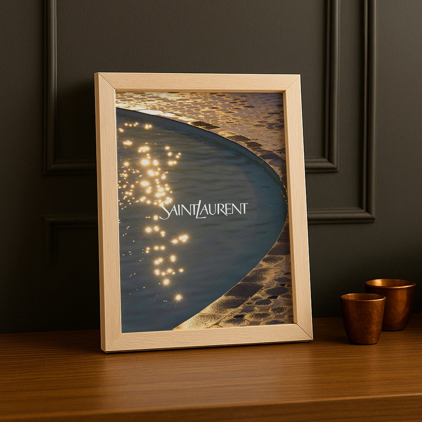 Cadre photo Yves Saint Laurent - Piscine