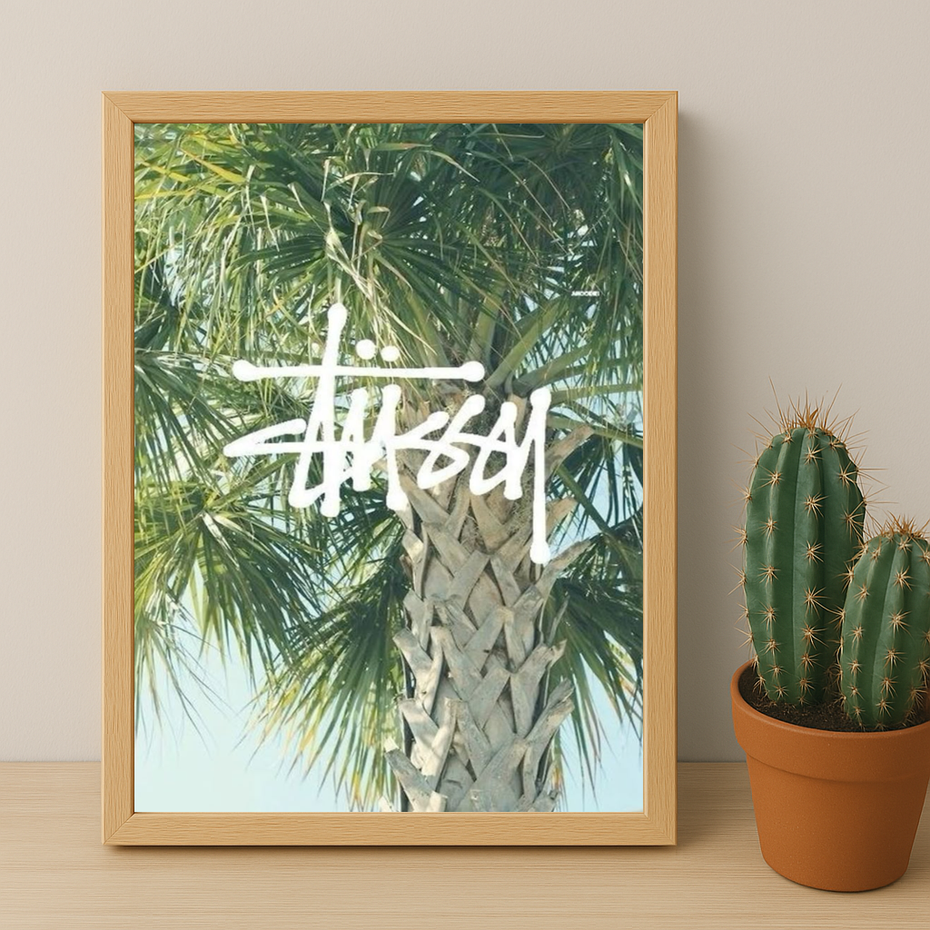 Stüssy Palmier - Poster