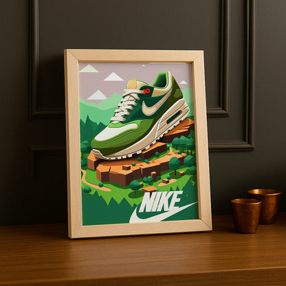 Poster Nike Air Max Green