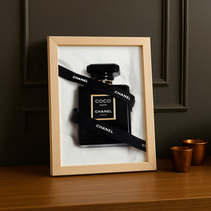 Poster Photo Chanel - Coco Noir Ruban