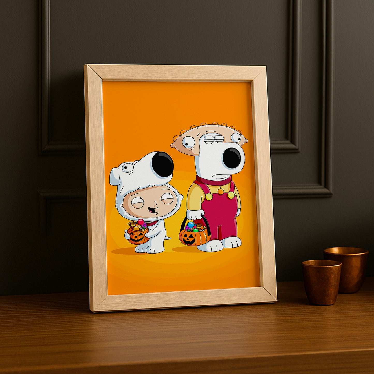 Cadre Photo Family Guy - Halloween